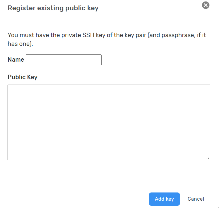 register public key free gpu