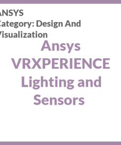 Ansys VRXPERIENCE Lighting and Sensors