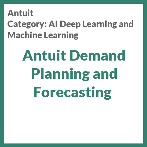 Antuit Demand Planning and Forecasting